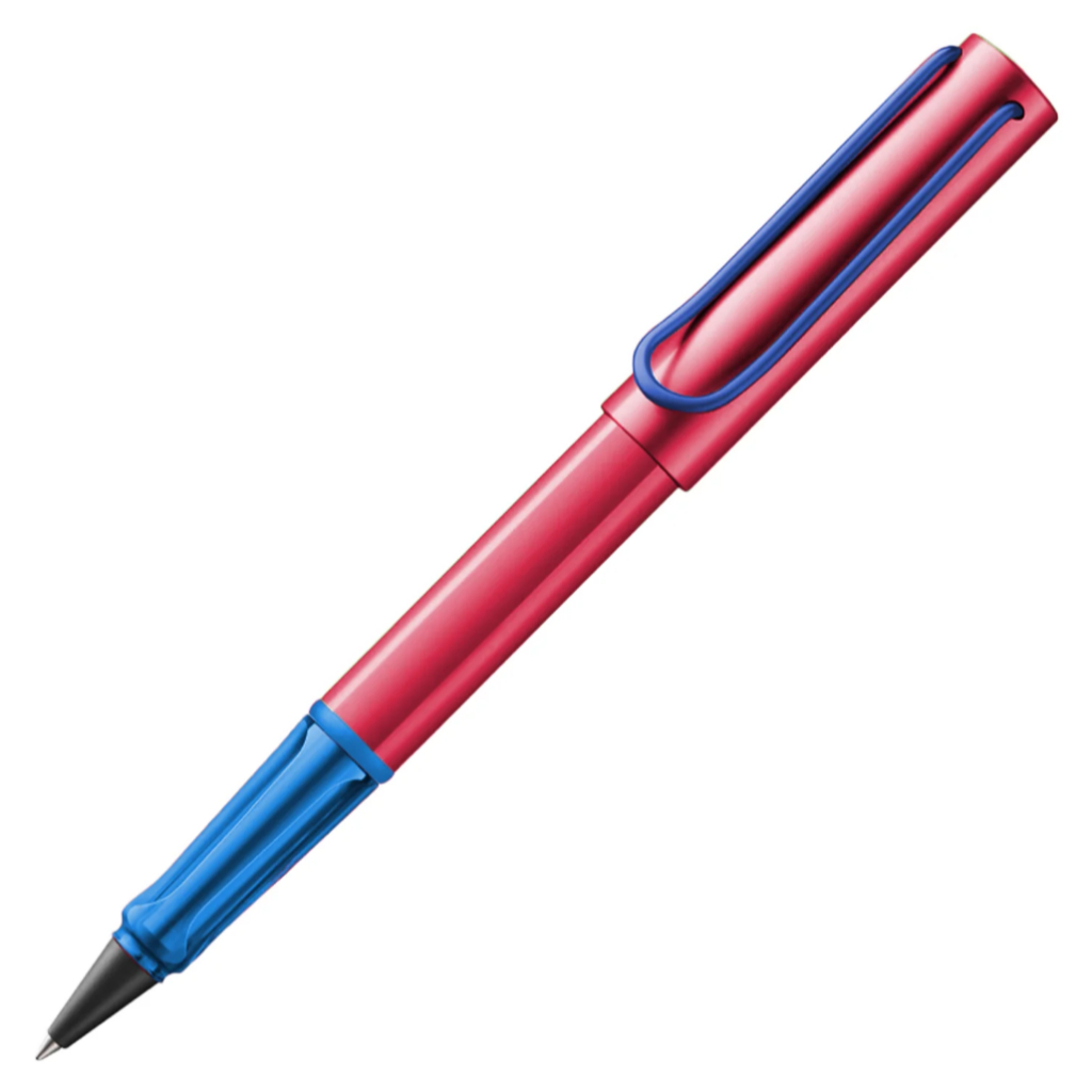 LAMY AL-star Rollerbal Pen Rollerskate Limited Edition 2026 (ปากกาลามี่ ด้ามสีชมพู คลิปสีฟ้า)