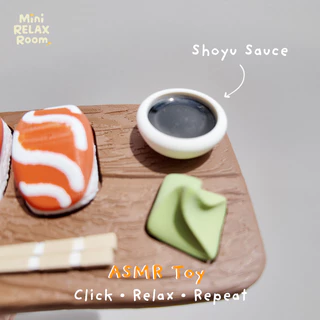 🍣 Sushi Clicker ASMR Toy ของเล่นคลิกเกอร์ซูชิ เสียงกดเพลิน คลายเครียด ของเล่นแก้เครียด น่ารัก พกพาง่าย