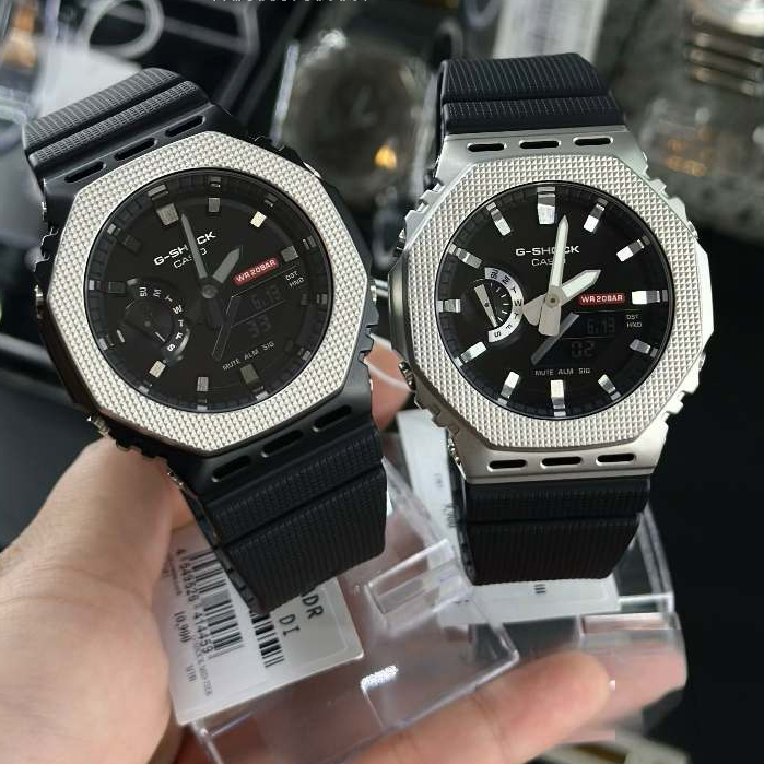 Casio G-Shock นาฬิกาข้อมือ รุ่น GM-2100 (GM-2100-1A,GM-2100B-3A,GM-2100BM-1A,GM-2100M-1A)