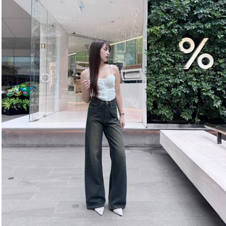 ยีนส์SARAN SR022 กางเกงยีนส์กระบอกNew Jeans