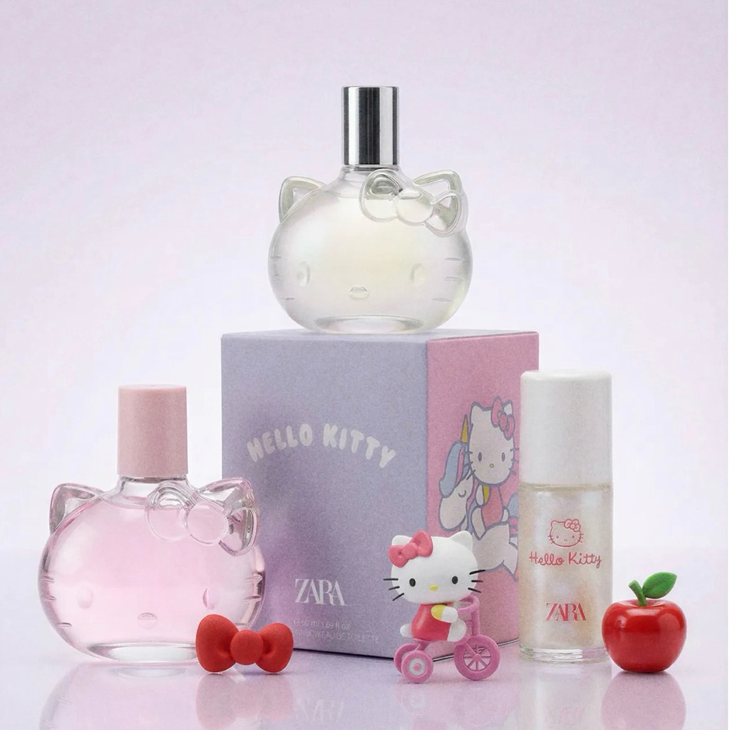 [แท้!/พร้อมส่ง] 🎀 น้ำหอม ZARA KIDS | Hello Kitty | Holiday mood | กลิ่นหอมแบบน่ารัก🎀
