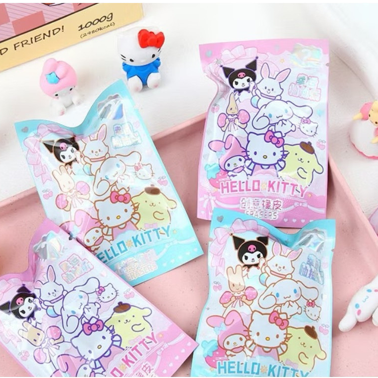 [พร้อมส่ง] ยางลบลายการ์ตูน แบบสุ่ม ยางลบสุดคิวท์ สำหรับแจกเป็นของขวัญ เครื่องเขียน