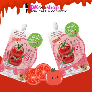 สมูทโตะ โทเมโท โยเกิร์ต พลัส ไวท์เทนนิ่ง ซูทติ้ง เจล [ยกกล่อง/6ซอง] SMOOTO TOMATO YOGURT PLUS WHITENING SOOTHING GEL