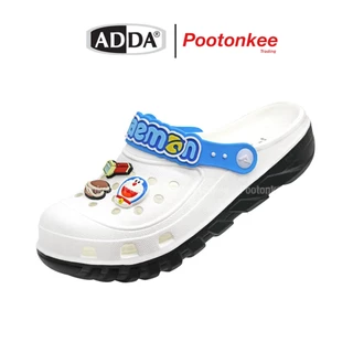 ADDA รุ่น 5TD24-WJ 2density รองเท้าแตะหัวโตลายโดเรม่อน ลิขสิทธิ์แท้ Doraemon ไซส์ 4-6