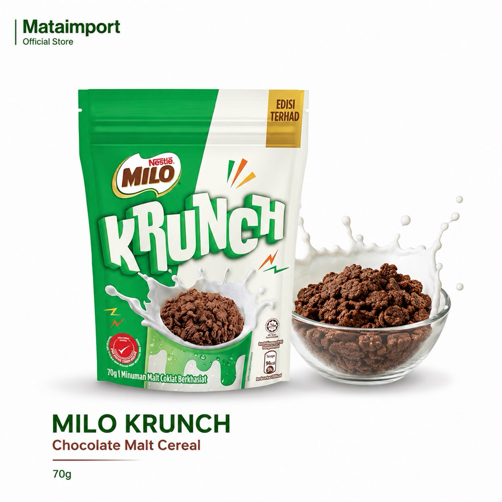 Milo Krunch อร่อยกรุบ เคี้ยวเพลิน 70g