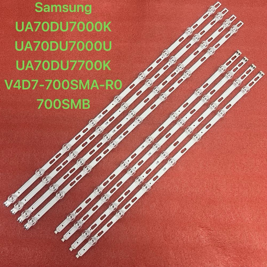 แถบไฟ LED สำหรับ Samsung UA70DU7000K UA70DU7000U UA70DU7700K V4D7-700SMA-R0 700SMB