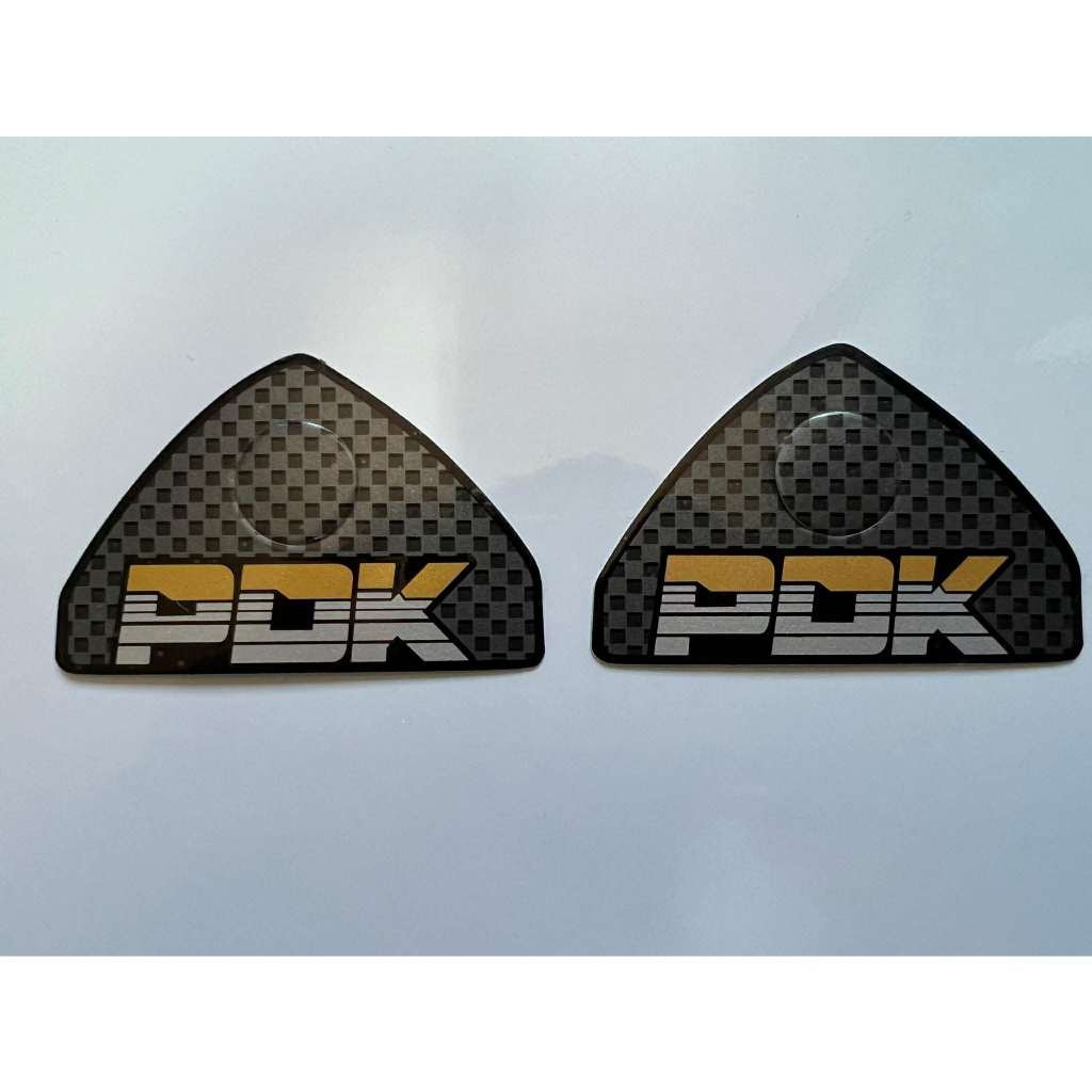 สติ๊กเกอร์ คำเตือน PDKติดโครง (KAWASAKI KR SERPICO VICTOR )