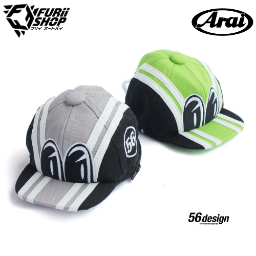พวงกุญแจ Nakano Sheridan by 56 DESIGN MEDAMA POUCH GREY/GREEN