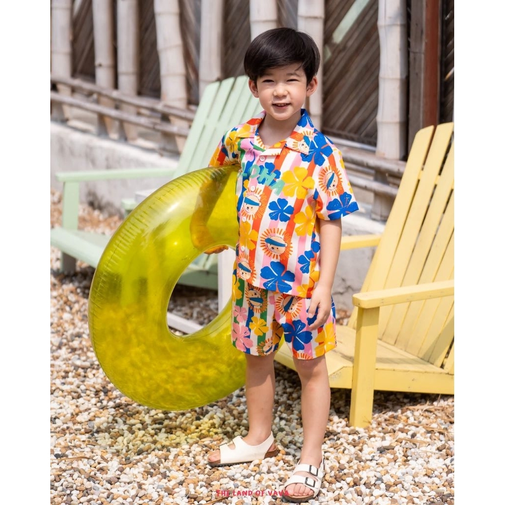 ส่งต่อ ชุดเซ็ต Vava Aloha Hawaii 4Y The land of Vava สภาพใหม่