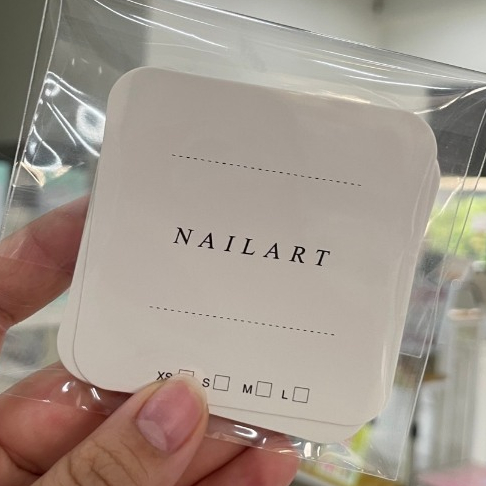 กระดาษติดเล็บปลอม กล่องติดเล็บปลอม (2*ใหม่)