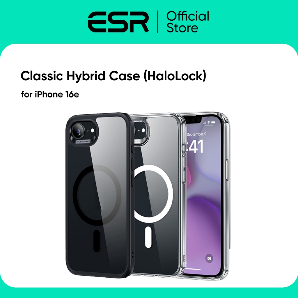 ESR - เคสสำหรับ iPhone 16e รุ่น Classic Hybrid Case (HaloLock) By Vgadz