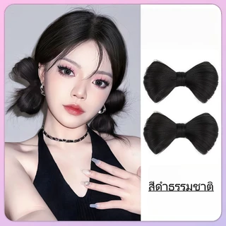 กิ๊บติดผมวิก กิ๊บมวยผมลอ สีดำ เสกผมสวย ผมดูหนา ดูมีวอลลุ่ม สไตล์เกาหลี ขนาดใหญ่ แฟชั่น ins คุณภาพสูง ใช้ซ้ำได้ ส่งเร็ว