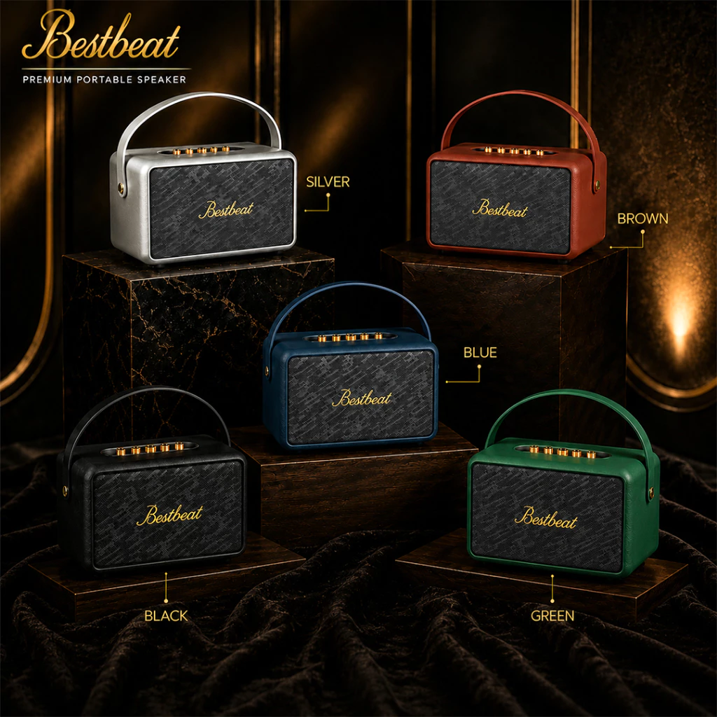 [NEW][แถมไมค์] Bestbeat-Beatles ลำโพงบลูทูธ140W แบต10,800mAh ปรับเบสแหลมได้เบสแน่น รับประกัน1ปี [ของขวัญ]แถมฟรีไมค์1ตัว thumbnail 10