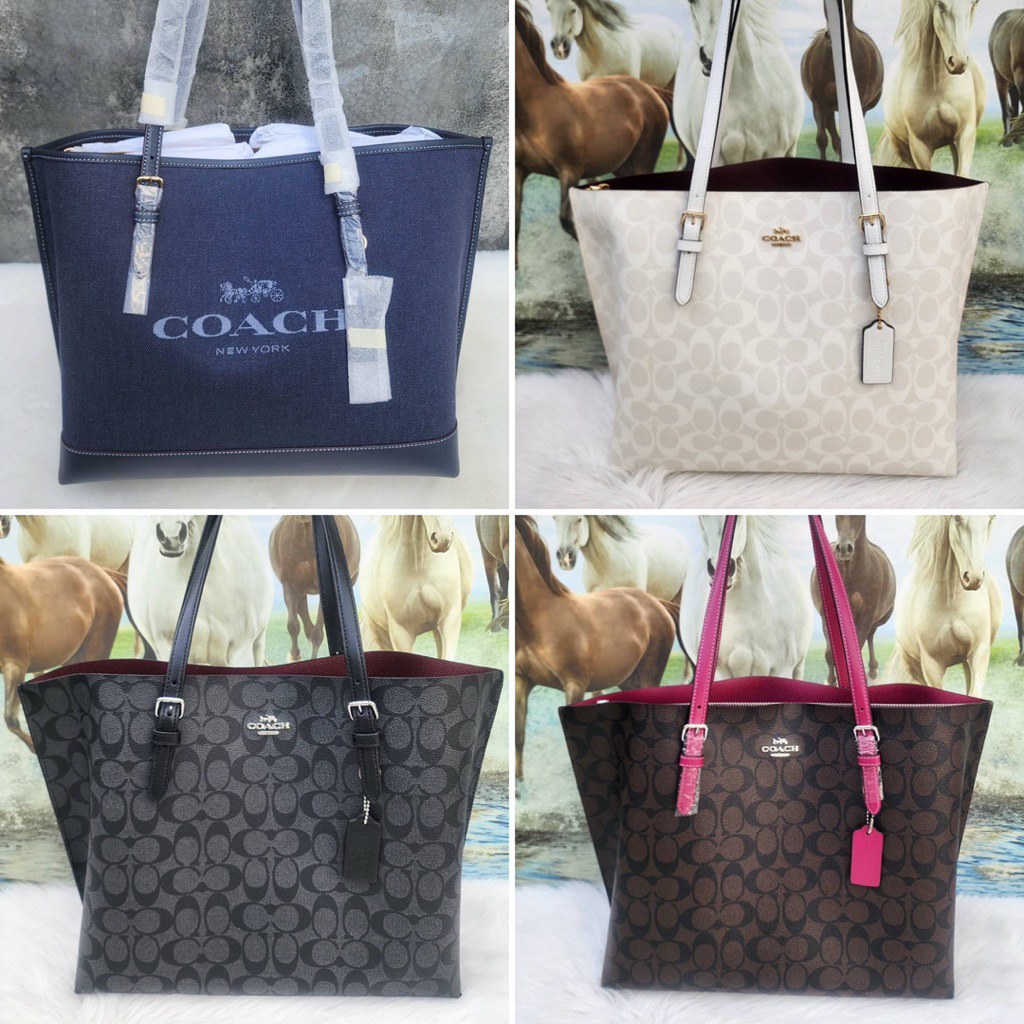 👑ผ่อน0%👑 กระเป๋าสะพาย หลายสี MOLLIE TOTE 1671 cv968