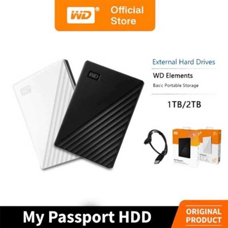 Western Digital HDD 1 TB External Harddisk 1 TB ฮาร์ดดิสพกพา WD HDD รุ่น My Passport 1 TB USB 3.2 Ge
