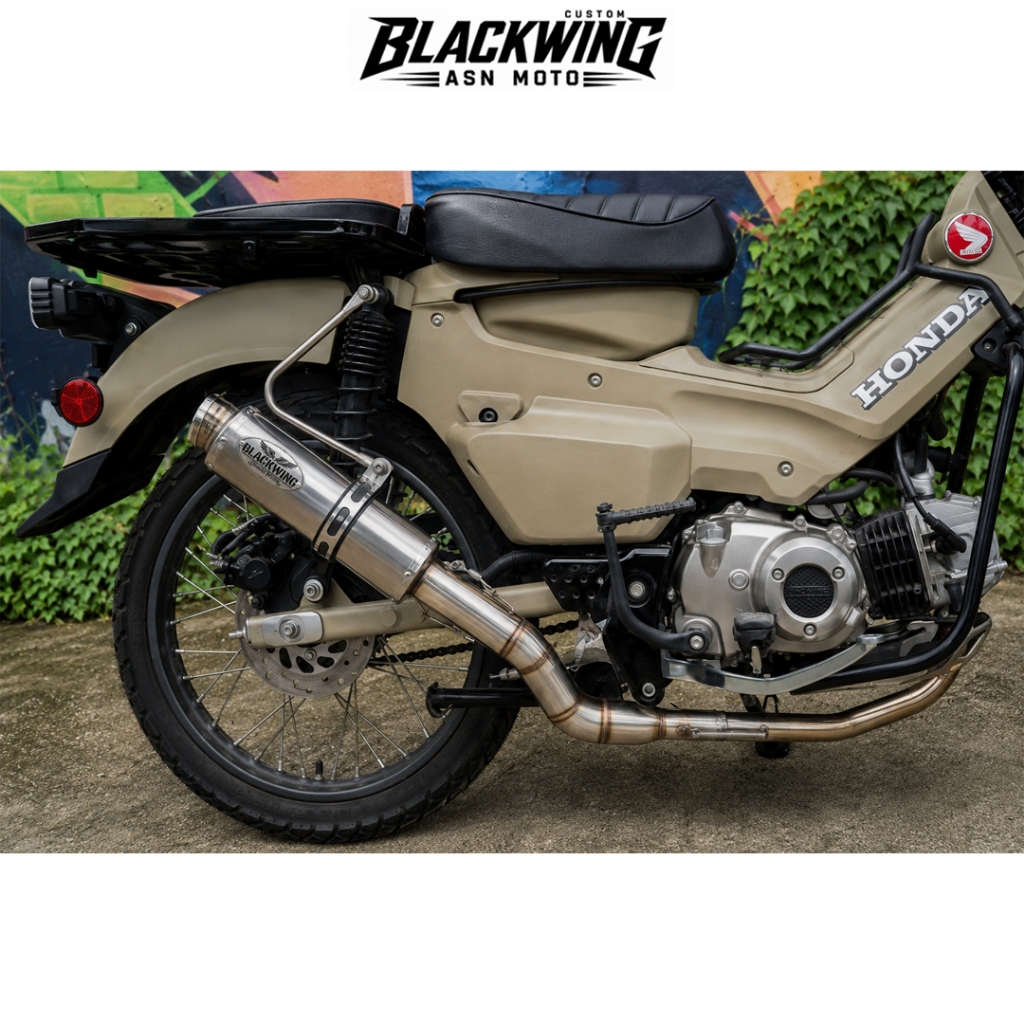 ท่อไอเสียแต่ง HONDA CT125 Blackwing