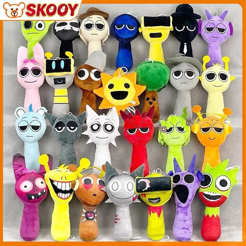 Sprunki Plush ตุ๊กตาสปังกี้ Incredibox