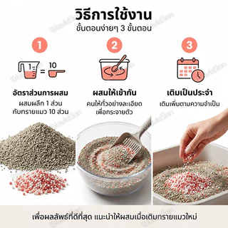 🍃ลากลิ่นเหม็น🍃ดับกลิ่นทรายแมว ดับกลิ่นแมว 500g ยับยั้งแบคทีเรีย หอมนาน ปลอดภัย แถมสเปรย์ดับกลิ่นสำหรับสัตว์เลี้ยง
