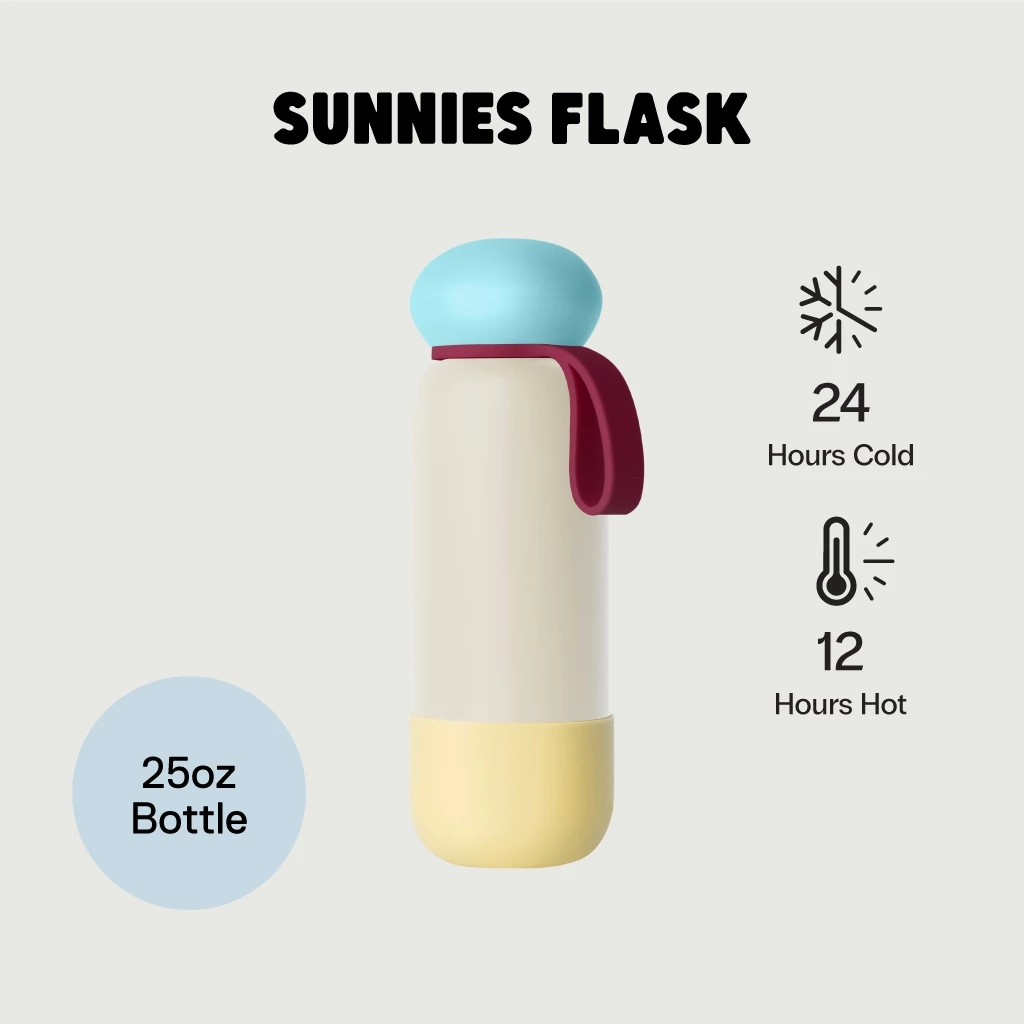 Sunnies Flask 25oz Bottle (Ready Made กระบอกน้ำขนาด 25 ออนซ์)