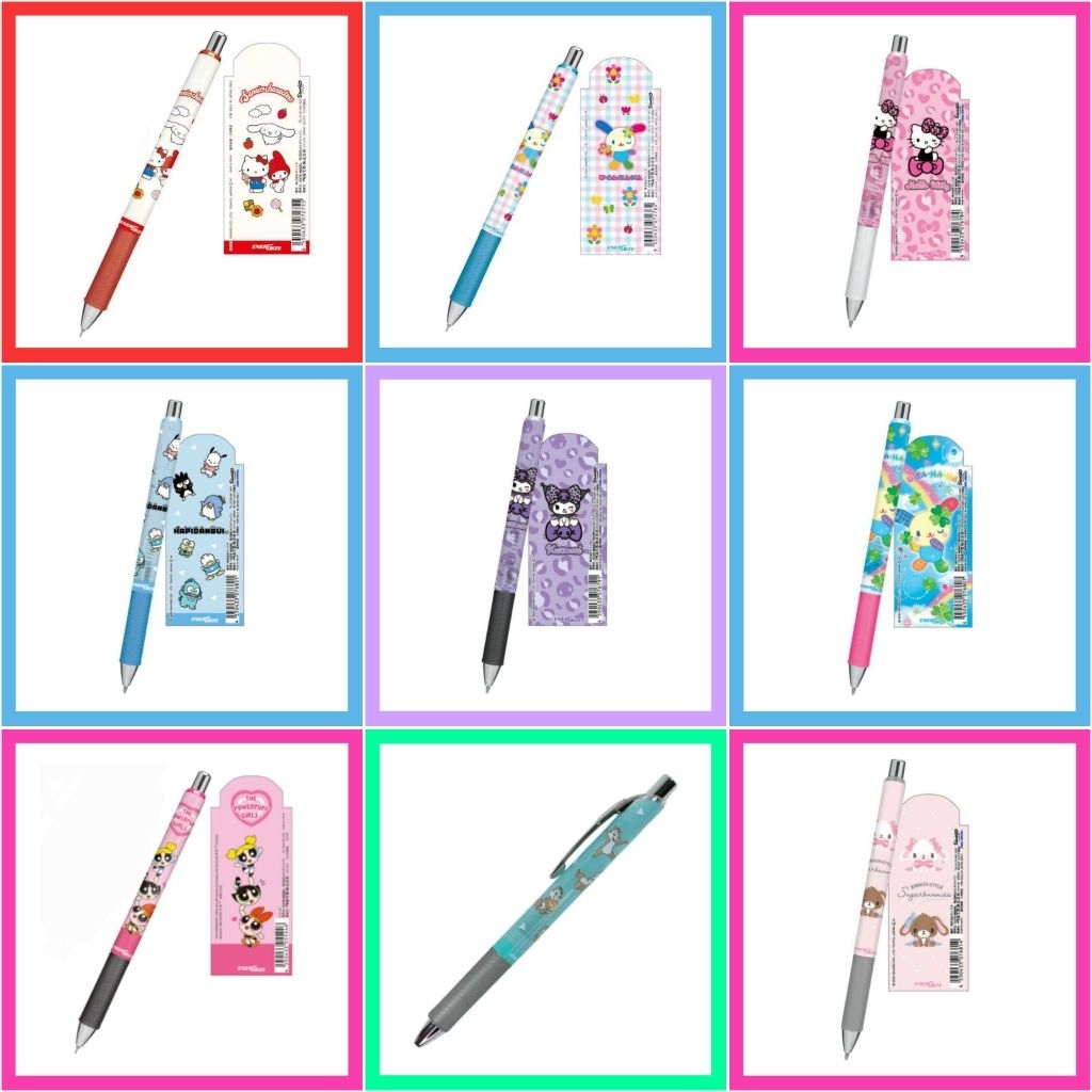 💜 แท้ 100% ดินสอกด Pentel Pencil 💙 ดินสอกด Disney Sanrio