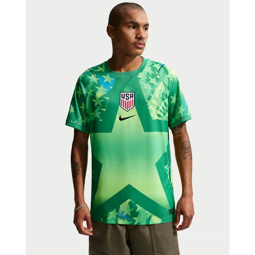 เสื้อแข่งฟุตบอลแขนสั้น Replica ผู้ชาย USMNT 2026 Stadium Goalkeeper ของแท้ ป้ายไทย