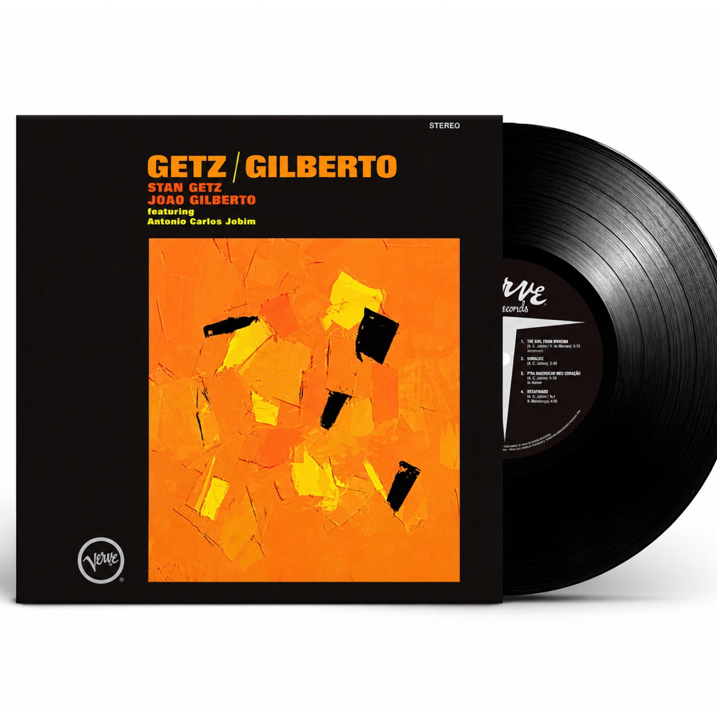 พร้อมส่ง/บอสซาโนว่า「Stan Getz Joan Gilberto」/1LPสีดำ/แผ่นเสียงไวนิลแจ๊ส/ใหม่เอี่ยมซีล