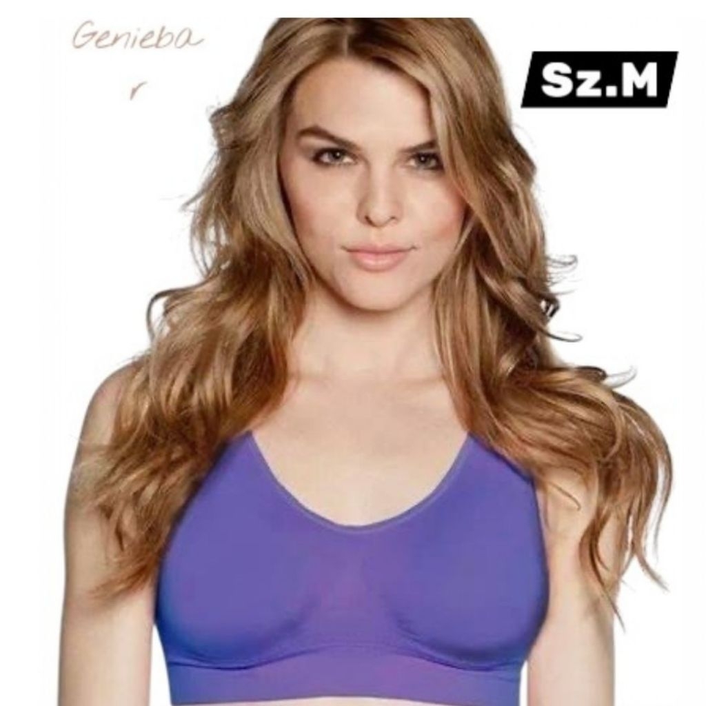 GetZhop Sport Bar เสื้อชั้นในสตรี ไม่มีโครงColorfulแบรนด์genie bar