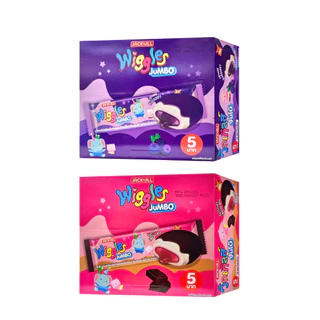 [2กล่อง]วิกเกิลส์ มาร์ชเมลโล่ เคลือบช็อกสอดไส้ต่างๆ 18 กรัม x 12 ซอง (2 กล่อง)