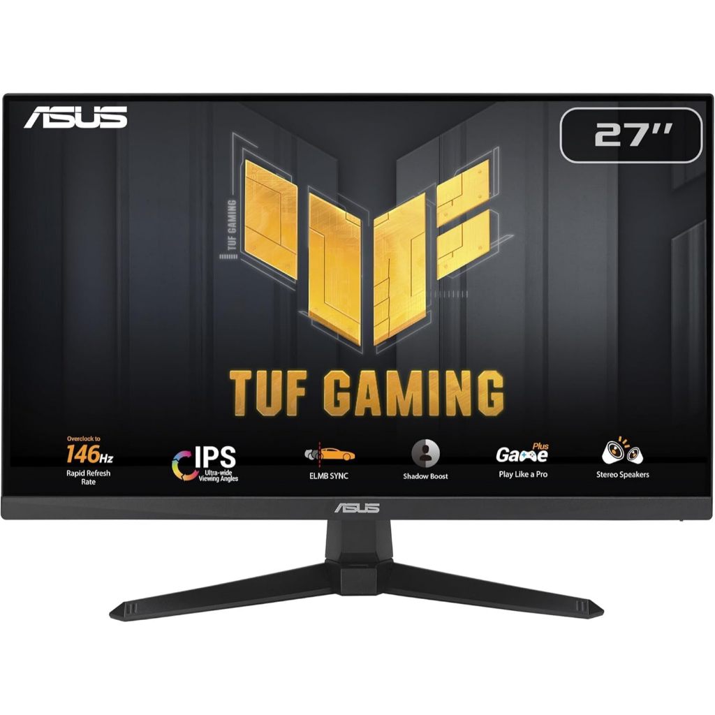 ASUS 27 TUF GAMING VG279QE5A Overclock to 146Hz(Above 144Hz), IPS