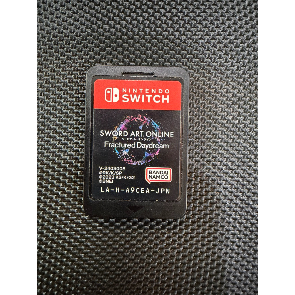 Nintendo Switch Sword Art Online Fractured Daydream ตลับแท้ มือสอง ไม่มีเคส