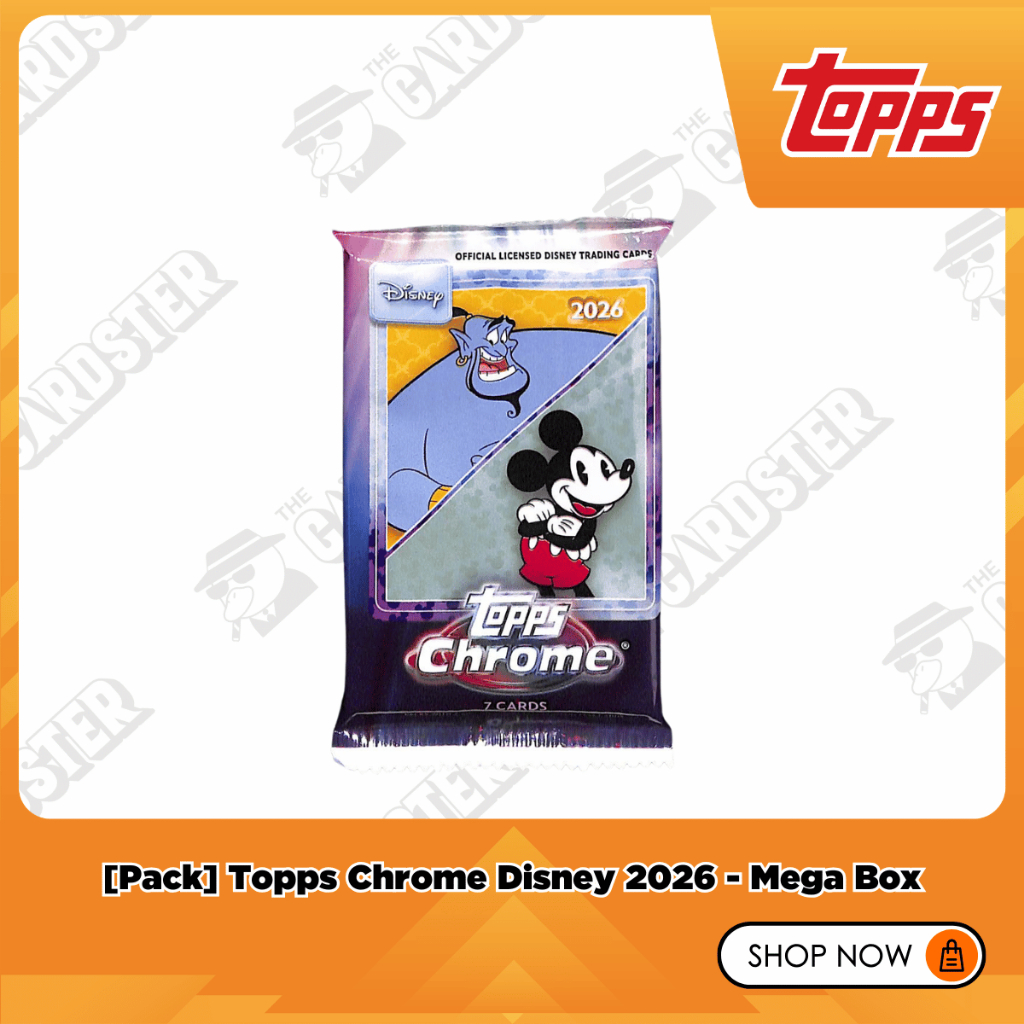แบบซอง - Topps Chrome Disney 2026 - Mega Box