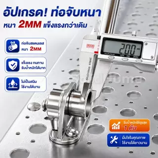 รถเข็นของ พื้นเหล็ก 4 ล้อ รถเข็นพับได้ รับน้ำหนัก 1 ตัน ล้อยางใหญ่ แข็งแรง เข็นลื่น ใช้ในโกดัง งานขนย้าย
