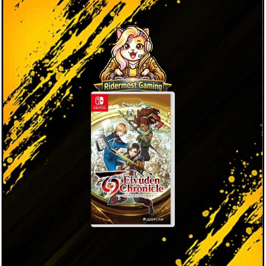 [Nintendo switch] eiyuden chronicles hundred heroes [EN] มือ 2 พร้อมส่ง!!!