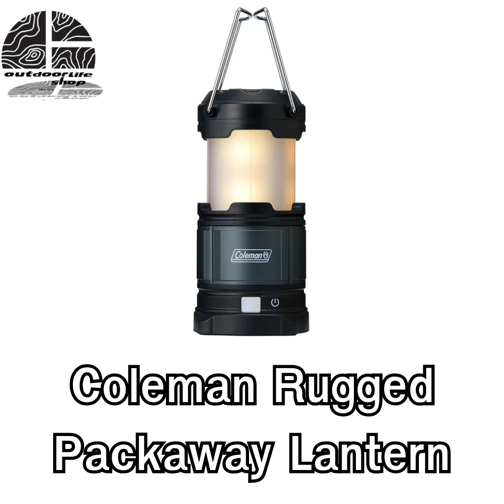Coleman Rugged Packaway Lantern /ไฟแขวนเต้นท์ ขนาดเล็กมีไฟ 2สี
