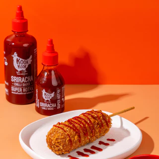 ซอสพริกศรีราชา สูตรเผ็ดมาก KOOK KOOK Sriracha Super Hot Sauce | 510 g.
