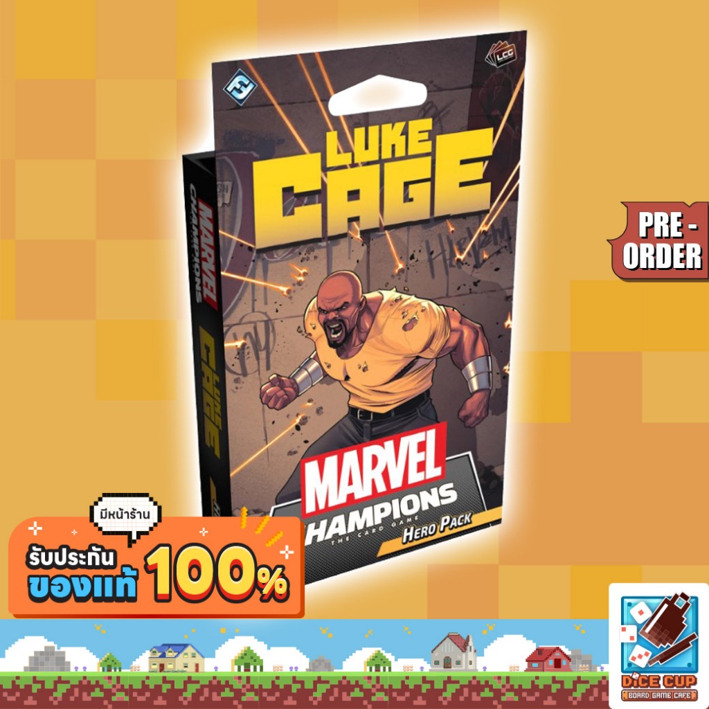 [พรีออเดอร์ ของแท้] Marvel Champions Luke Cage Hero Pack Board Game