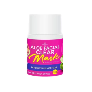 ลอกสิวเสี้ยนชนิดแผ่นแปะและลอกออก (Peel-Off) Precious Skin Aloe Facial Clear Mask ปริมาณ 22 กรัม
