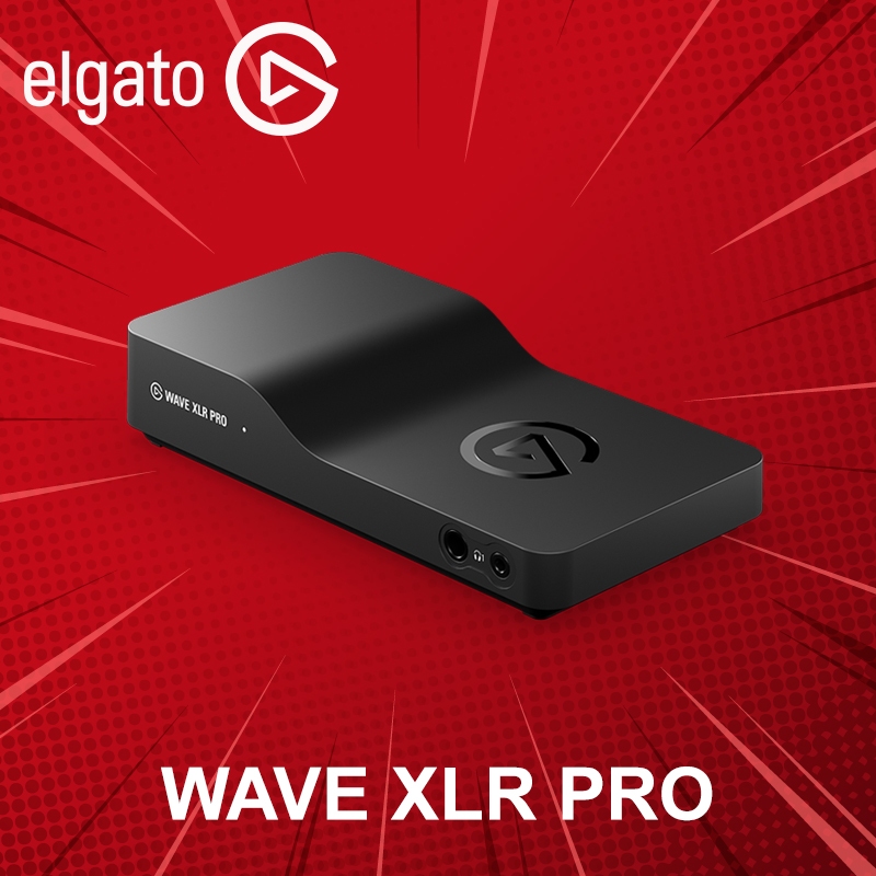 อินเตอร์เฟซไมค์โครโฟน Elgato Wave XLR Pro ประกันศูนย์ 2 ปี