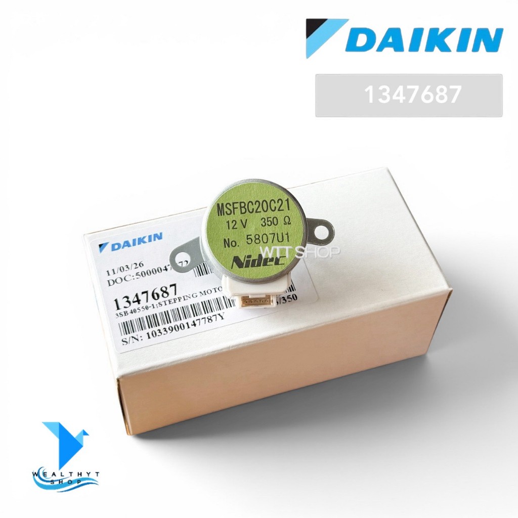 1347687 มอเตอร์สวิงแอร์ Daikin มอเตอร์สวิง แอร์ไดกิ้น (MSFBC20C21 ขึ้น-ลง ) ของแท้ศูนย์