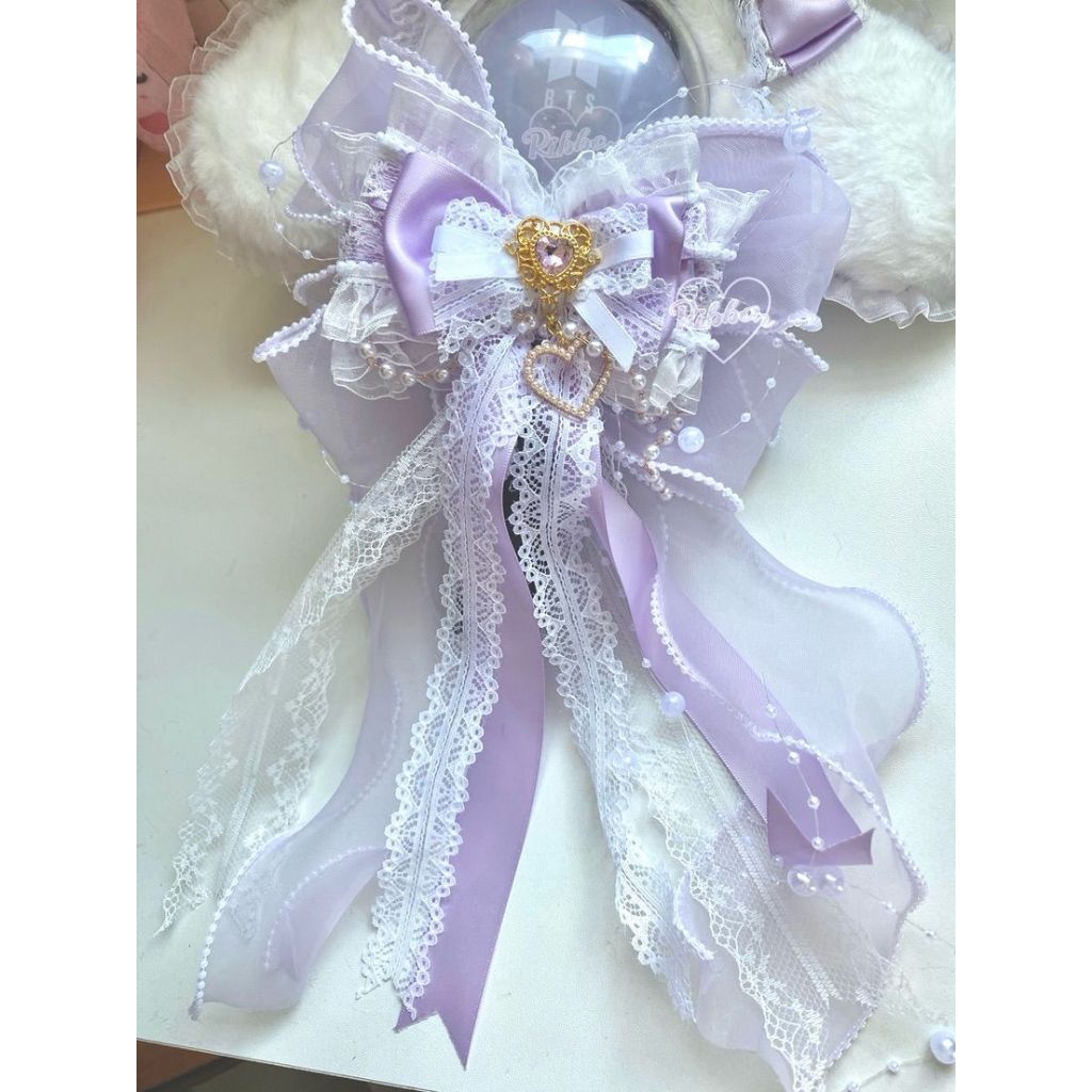 โบว์ติดผมโบว์ติดเเท่งไฟ ติดคอเสื้อ/ติดชุด คัสตอมสีอื่นได้ค่ะ (Ribbon Style Idol)