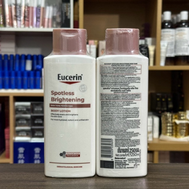 [ ราคา/ขวด มีเลือกขนาด ] Eucerin Spotless Brightening Skin Tone Perfecting Body Lotion