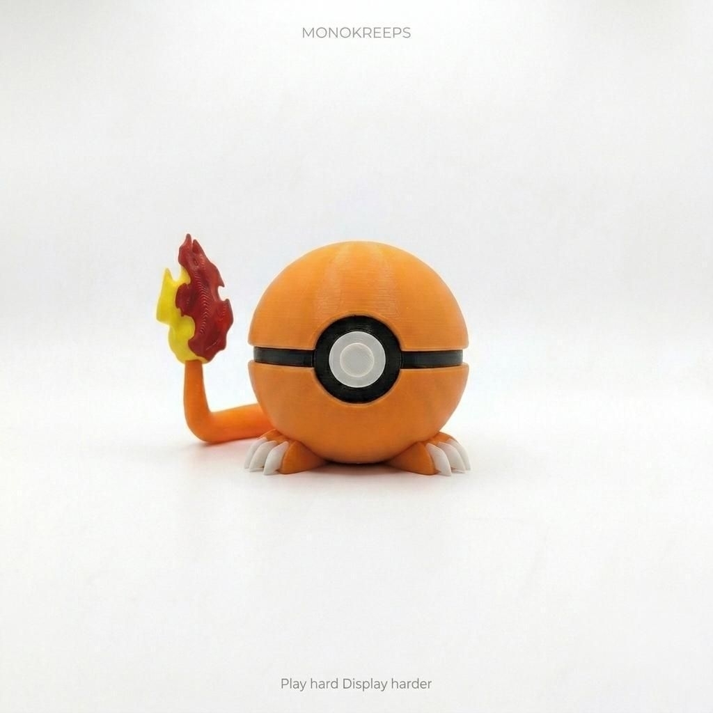 โมเดลตั้งโชว์ Charmandy | Anime Figure ของแต่งโต๊ะ ของสะสม Anime Fanmade 3D Print