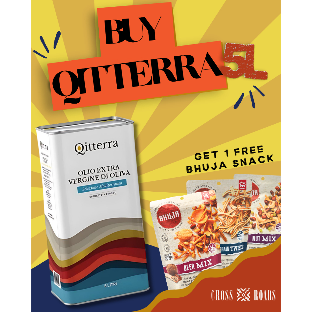 BONO Qitterra Extra Virgin Olive Oil 5L(Italy) โบโน่ คิทเทอร์รา น้ำมันมะกอกเอ๊กซ์ตร้าเวอจิ้น 5L