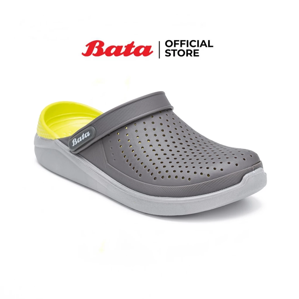 Bata บาจา รองเท้าแตะแบบสวม เปิดส้น สำหรับเด็กโต รุ่น CLASSIC CLOGS สีเขียว 4512799
