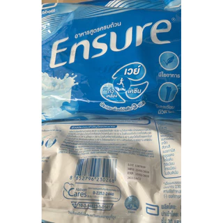 แท้ พร้อมส่ง** ensure เอนชัวร์ ถุงเติม กลิ่นวานิลลา/ธัญพืช ขนาด 2.4 kg. (400 กรัม*6 )