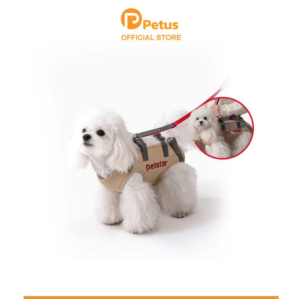 Petus กระเป๋าสัตว์เลี้ยง กระเป๋าสะพายหมา Pet Carrier Bag ดีไซน์สะพายข้าง น้ำหนักเบา ระบายอากาศดี ไม่อับชื้น 2ขนาด