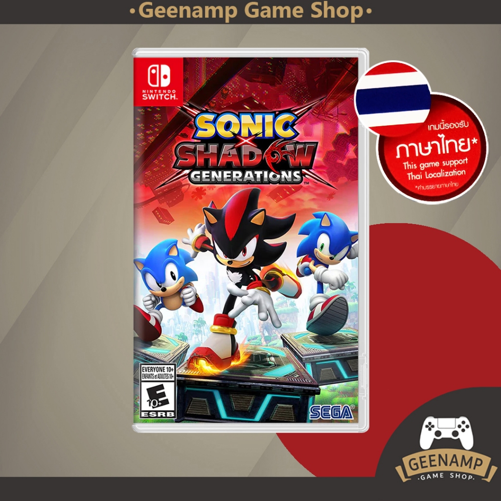 NS1 [มือ1] Sonic X Shadow Generations (US)(รองรับภาษาไทย) - Nintendo Switch