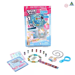 Sticki Rolls S3 Sticki Pendant กำไลข้อมือสติ๊กเกอร์ DIY จี้คอลเลคชั่น รหัส SRSR4003-12 (ราคาต่อชิ้นแบบจุ่มเลือกไม่ได้)