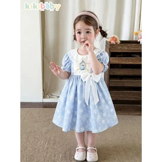 [90-130]กีกี้เบบี้ เดรสเจ้าหญิง เดรสน่ารักๆ เสื้อผ้าเด็d kikibaby-dress KP