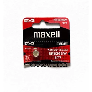 พร้อมส่ง> ถ่านกระดุม Maxell SR626SW / 377 / AG4 ตัดขาย 1 ก้อน